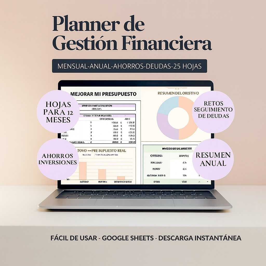 Financial Management Planner + Gifts!
