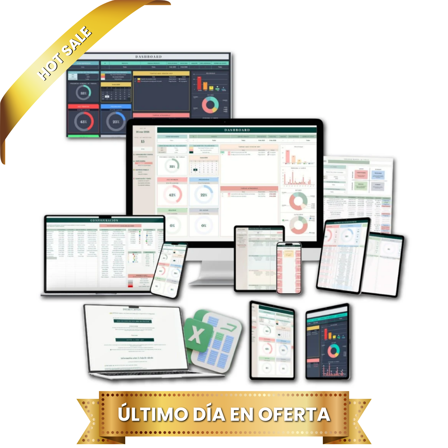 Planificador Clarity Project - COMPLETO + ¡4 Bonos de Regalo!