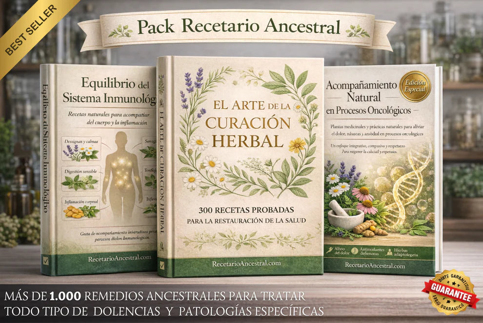 Pack Recetario Ancestral - La Guía Paso a Paso para Crear tú Medicina Natural en Casa✨