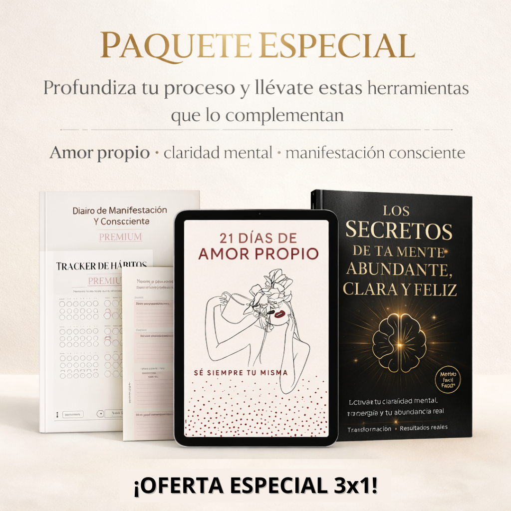 ¡Paquete Especial 3x1!
