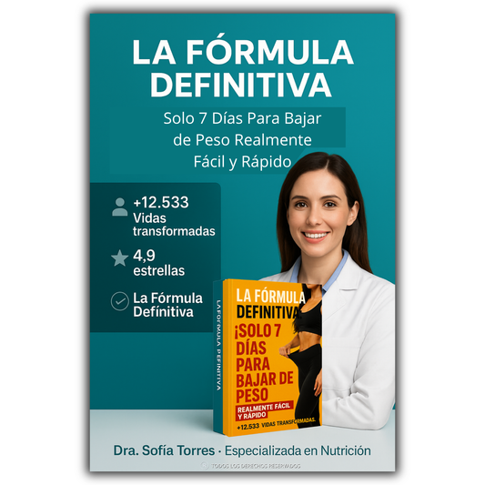 The Ultimate Formula: "Just 7 Days to Lose Weight Really Easily and Fast"